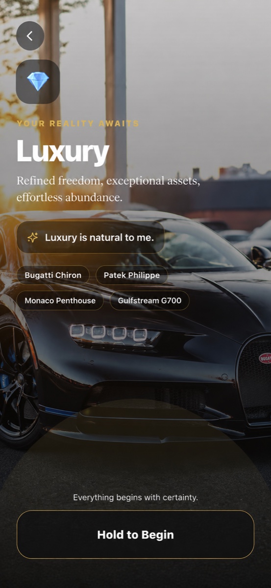 Wish Fulfilled Luxury Reality activation with a Bugatti Chiron and curated lifestyle highlights